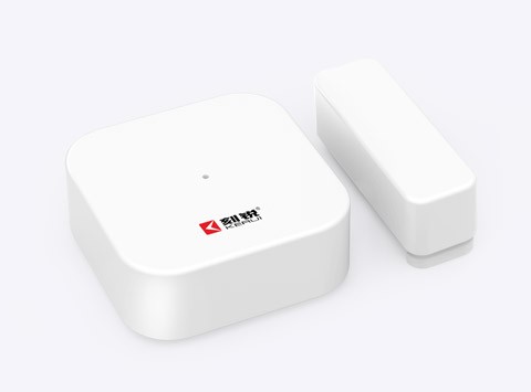 有了門磁報(bào)警器，再也不用擔(dān)心盜賊破門、窗而入了！